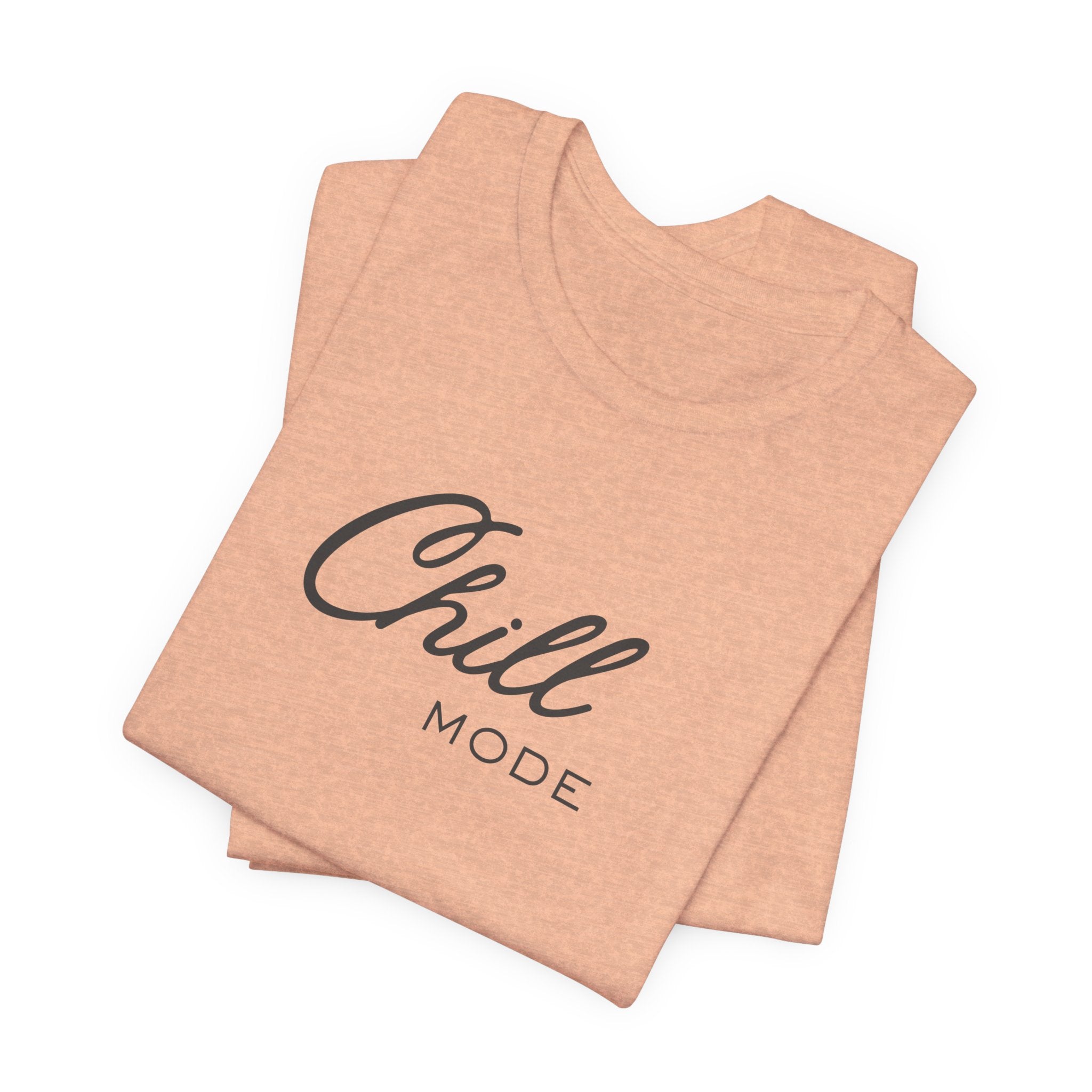 Chill Mode Tee — Minimal Relaxed Graphic Unisex T‑Shirt