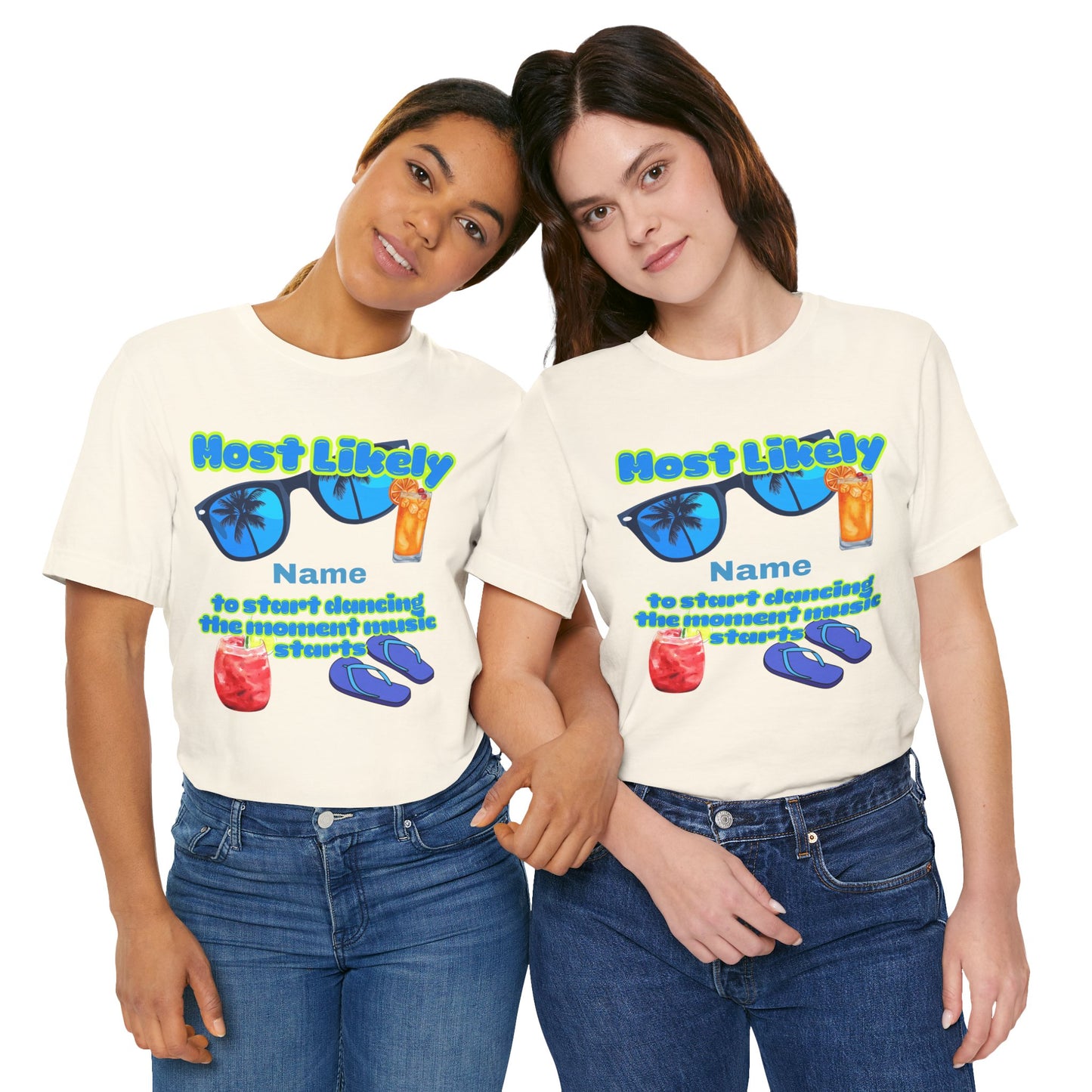 Girls Trip - Most Likely to Start Dancing the Moment Music Starts - Group Crew Unisex T-Shirt