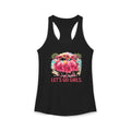 Let's Go Girls Flamingo Women's Racerback Tank - Tropical Beach Tank Top