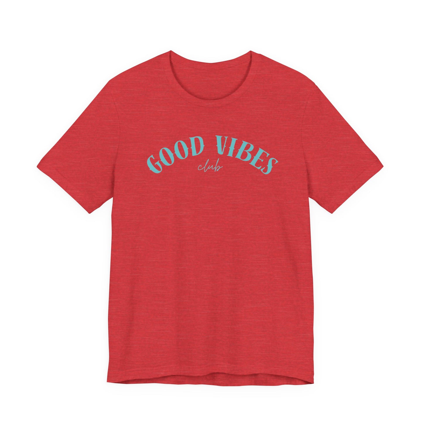 Good Vibes Unisex T-Shirt — Retro Script Beachy Tee Beach / Lake