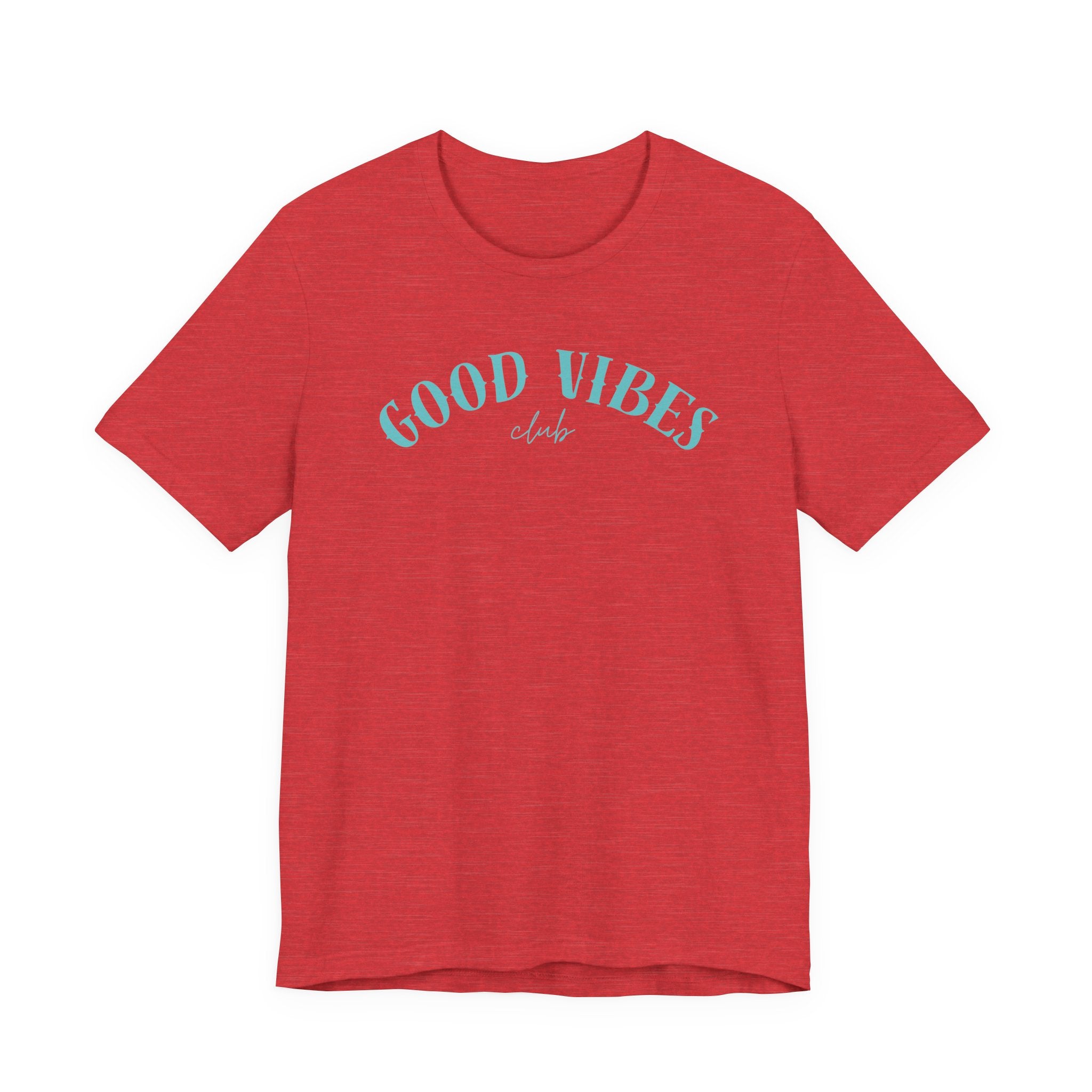 Good Vibes Tee — Retro Script Beachy T-Shirt