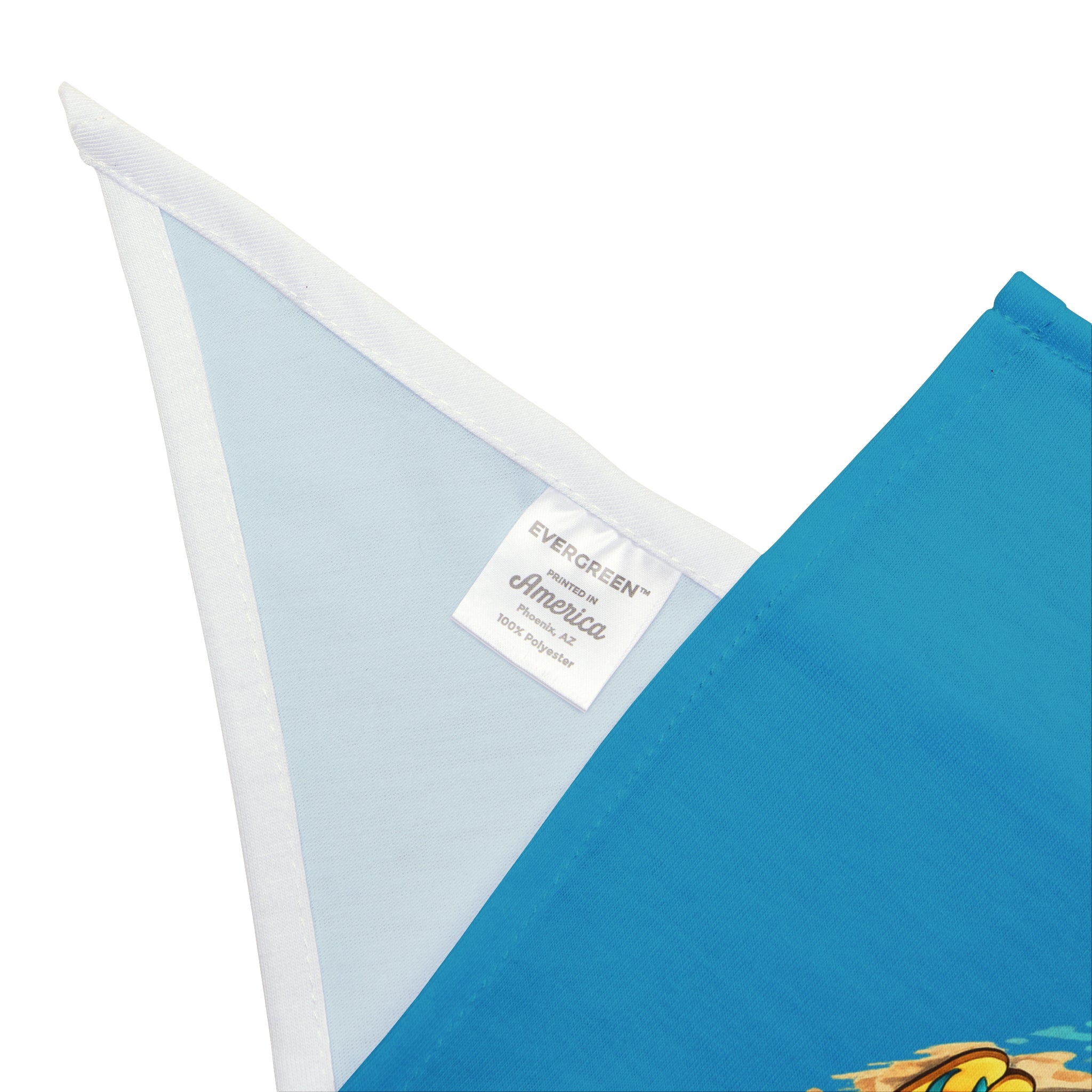 Tropical Flamingo Pet Bandana – Turquoise Flocking Fabulous Dog & Cat Accessory