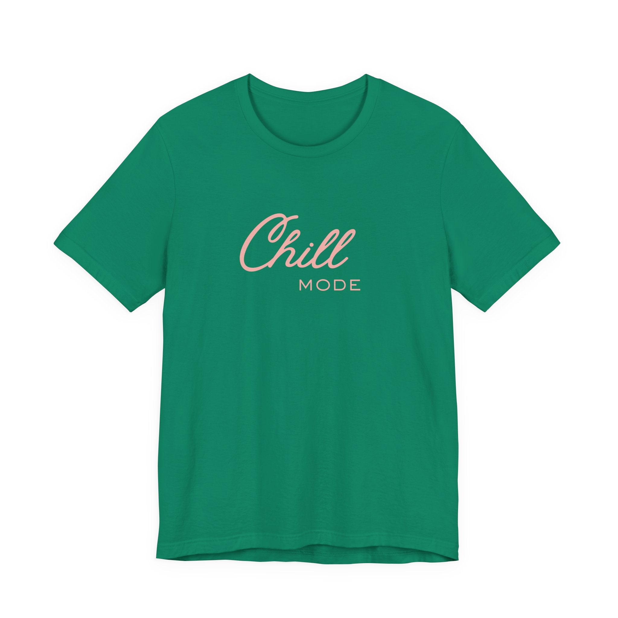 Chill Mode T‑Shirt — Relaxed 'Chill Mode' Graphic Unisex Tee Pink Lettering