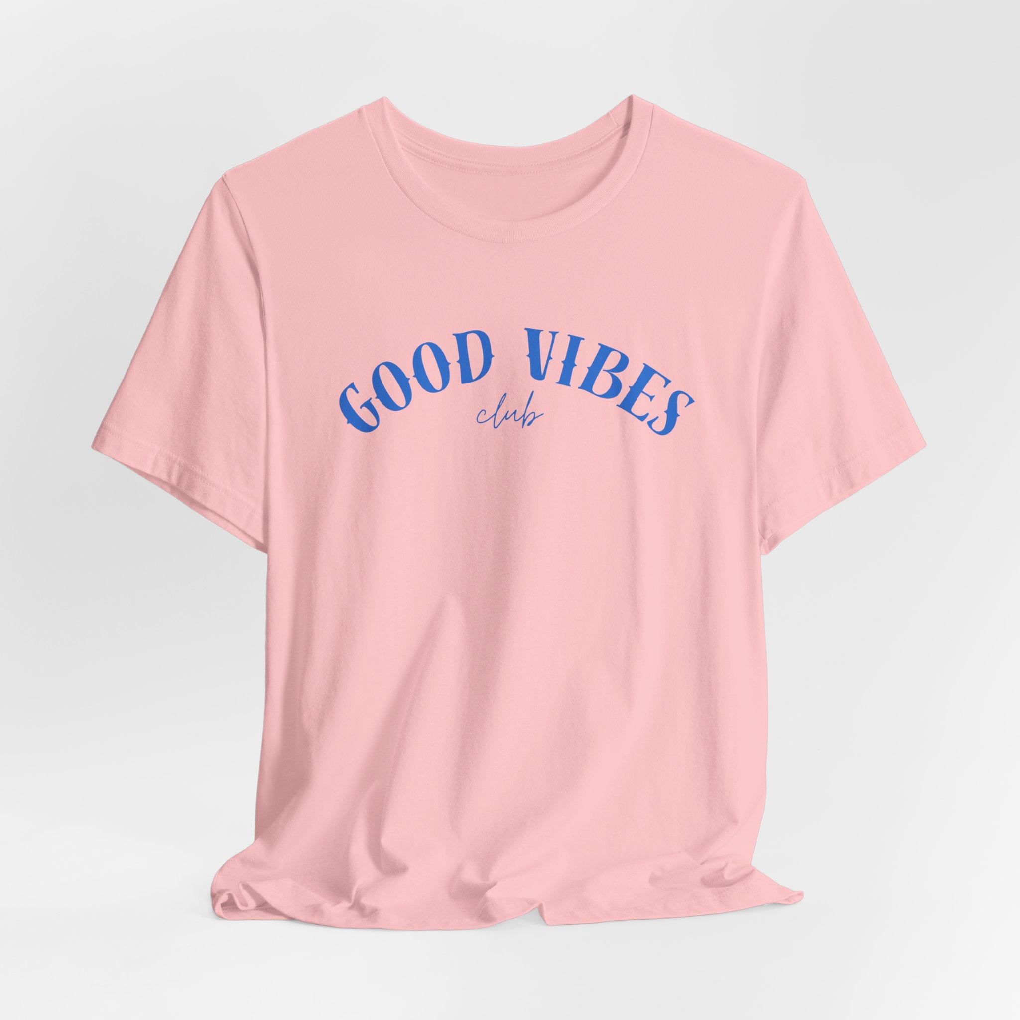Good Vibes Tee — 'Good Vibes Club' Casual Graphic Unisex T-Shirt