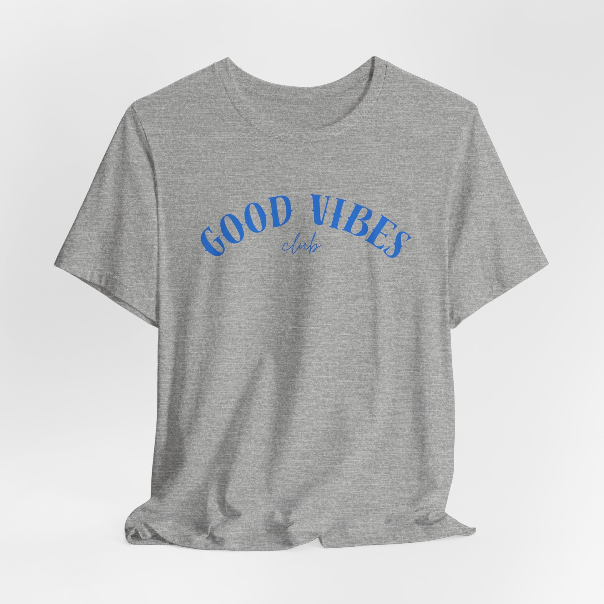 Good Vibes Tee — 'Good Vibes Club' Casual Graphic Unisex T-Shirt