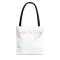 Get Your Pink Back Tote Bag – Soft Pink Flamingo Strength & Resilience