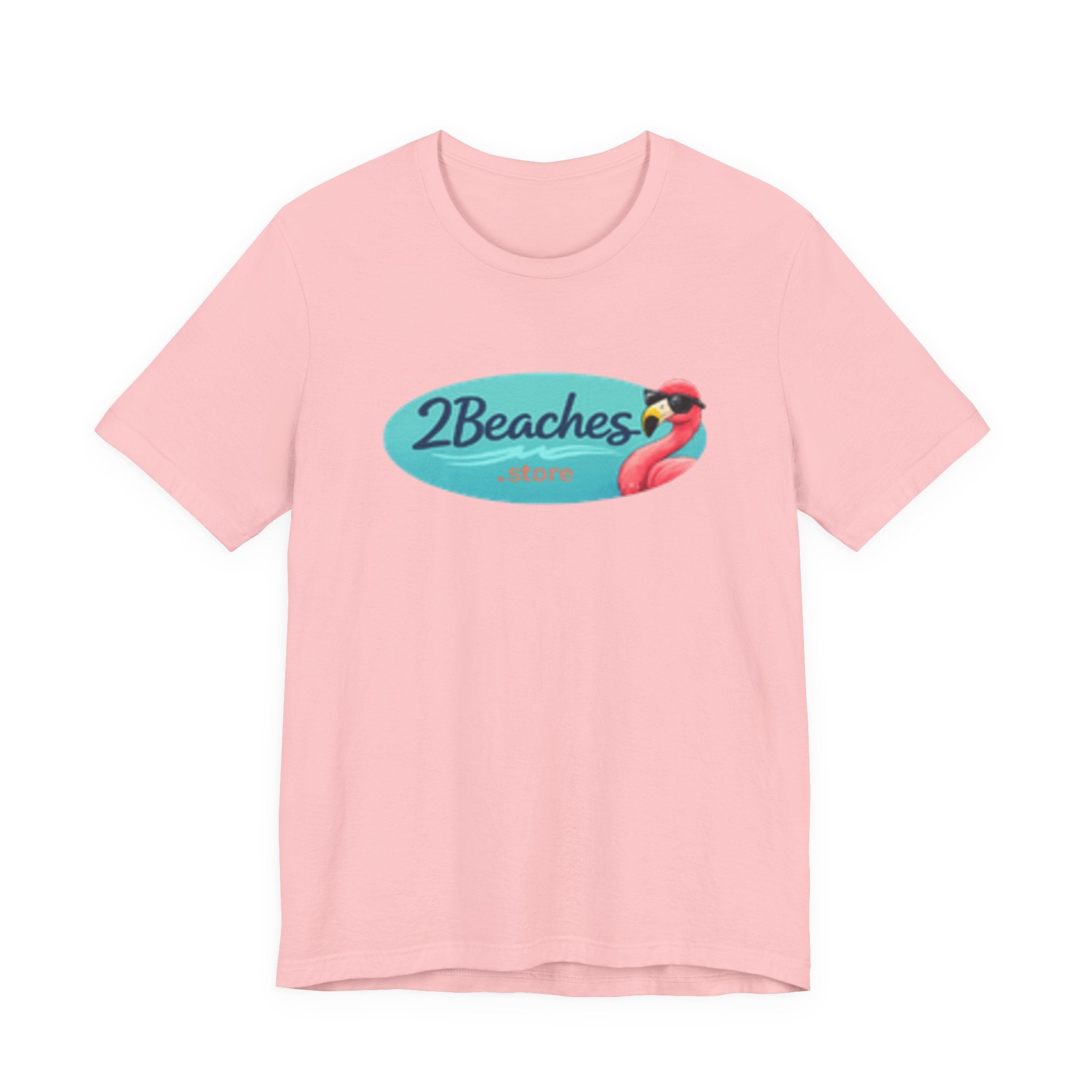 2Beaches Logo Tee – Coastal Lifestyle Beach T-Shirt