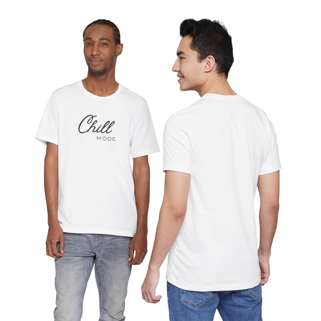 Chill Mode Tee — Minimal Relaxed Graphic Unisex T‑Shirt
