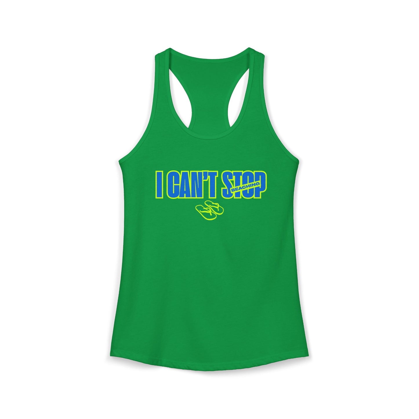 Women's Ideal Racerback Tank – Can't Stop Beaching