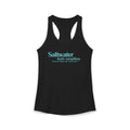 Saltwater Heals Everything Women's Racerback Tank - Beachy Coastal Graphic