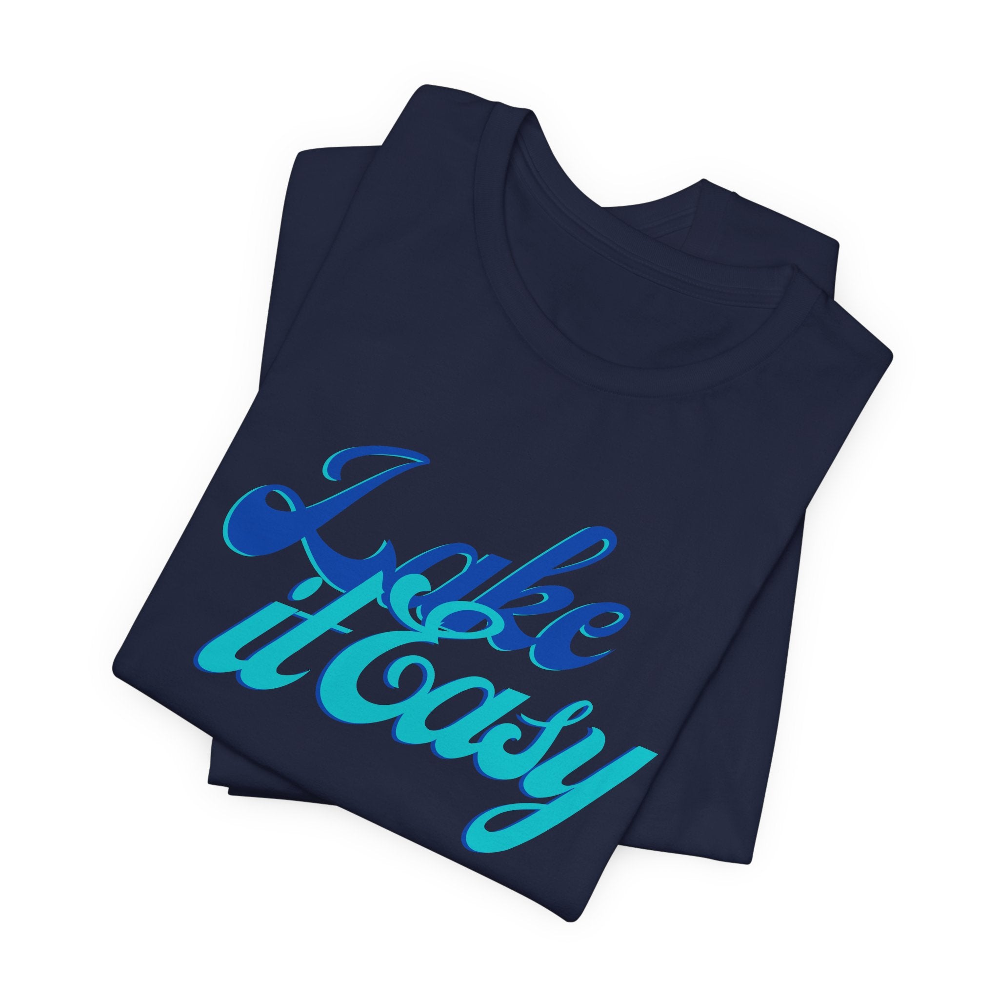 Lake It Easy Unisex Tee - Retro Lake Life Summer Shirt