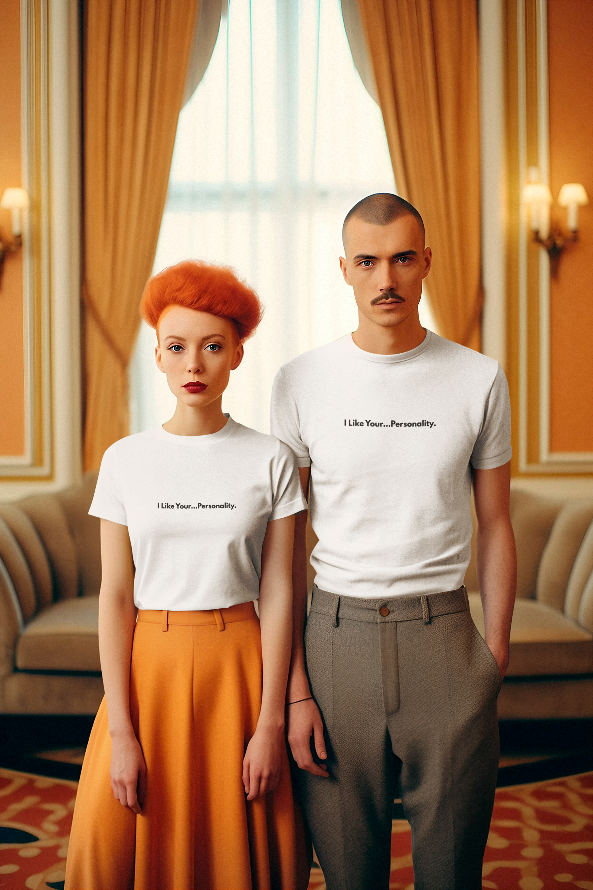 I Like Your...Personality. Tee — Minimalist Sarcastic Graphic T-Shirt