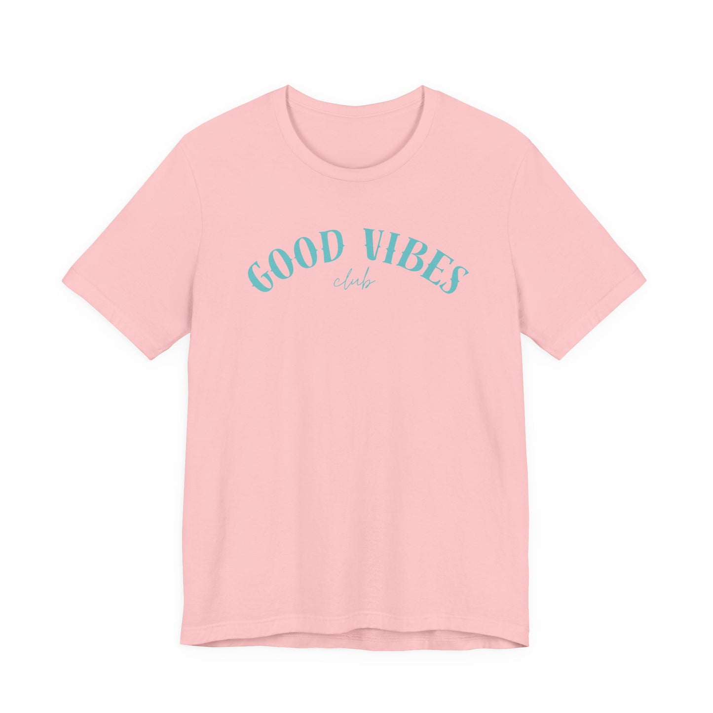 Good Vibes Unisex T-Shirt — Retro Script Beachy Tee Beach / Lake