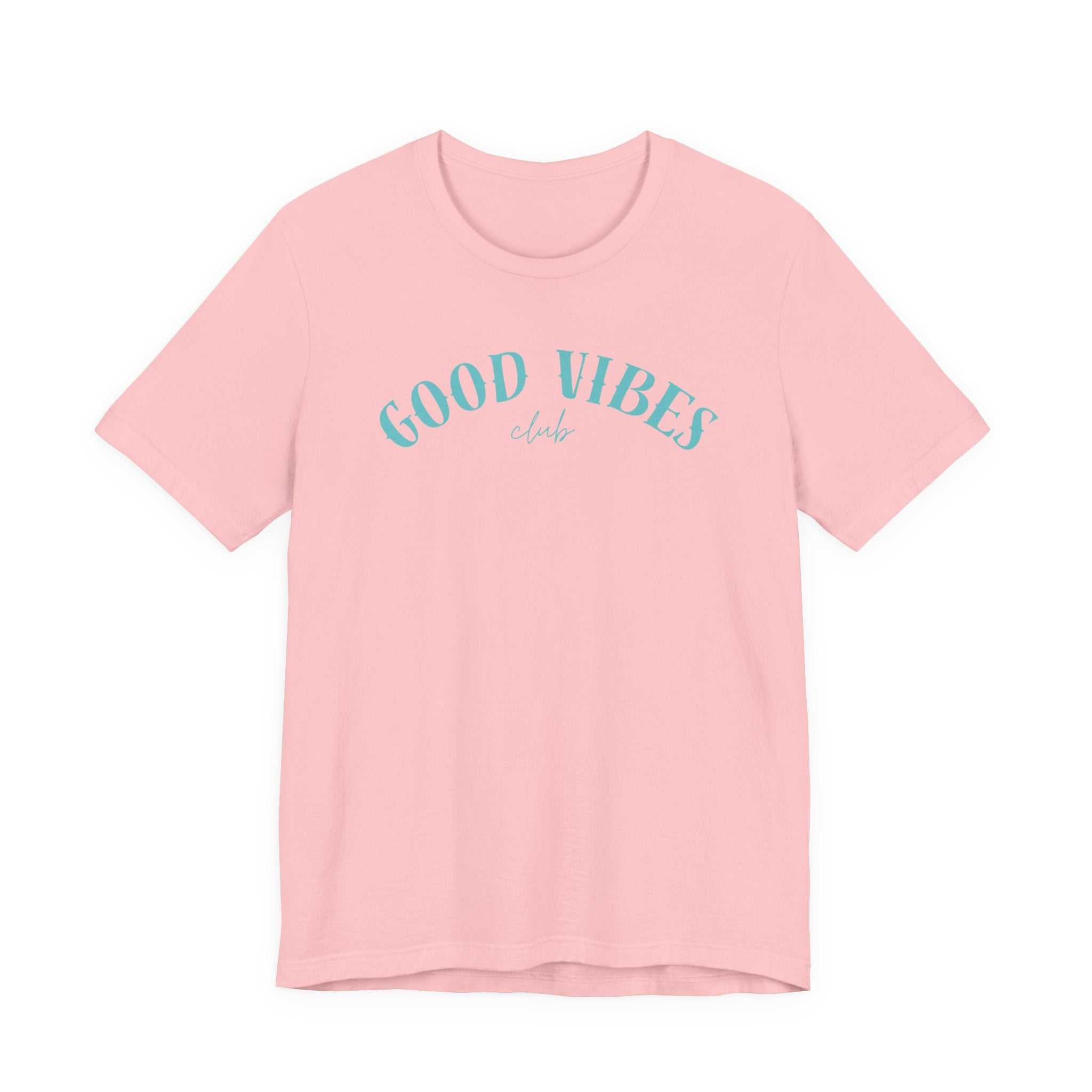 Good Vibes Tee — Retro Script Beachy T-Shirt