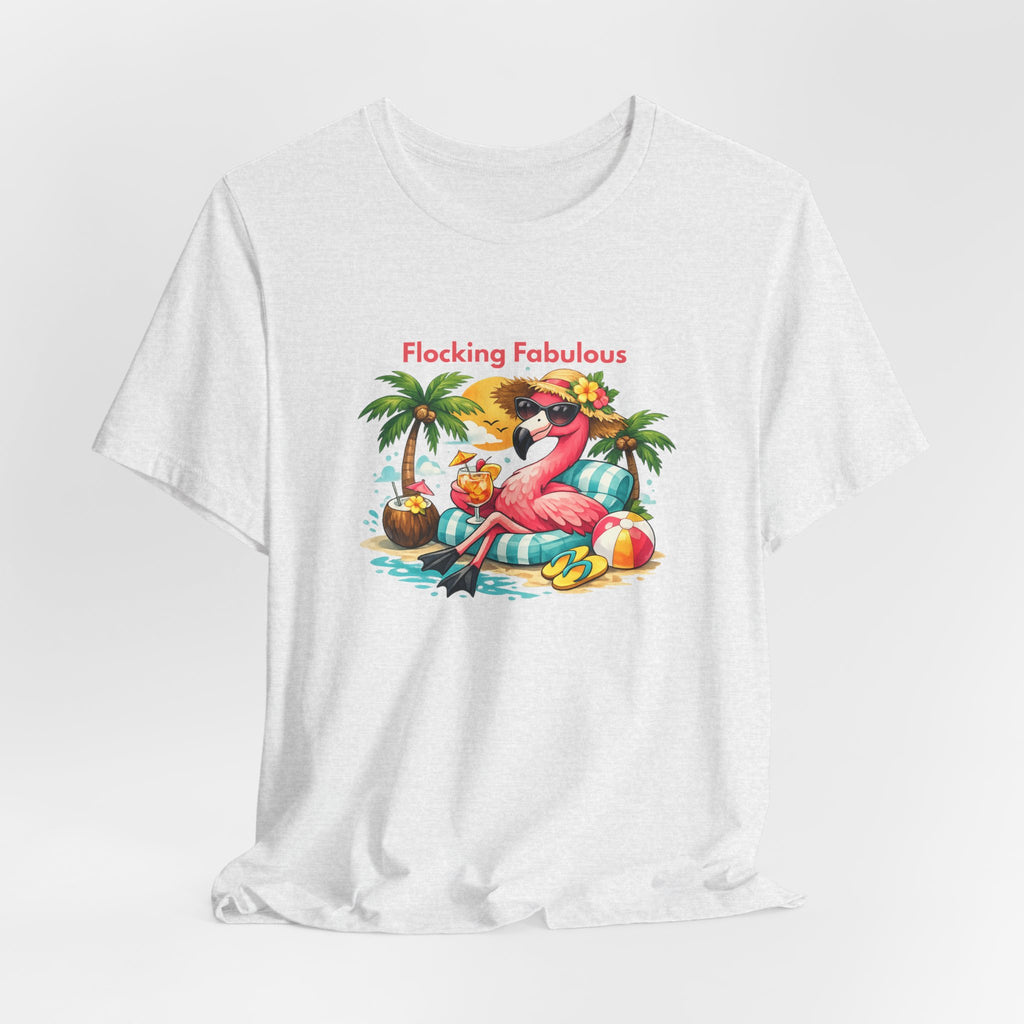 Flocking Fabulous Flamingo Beach Tee