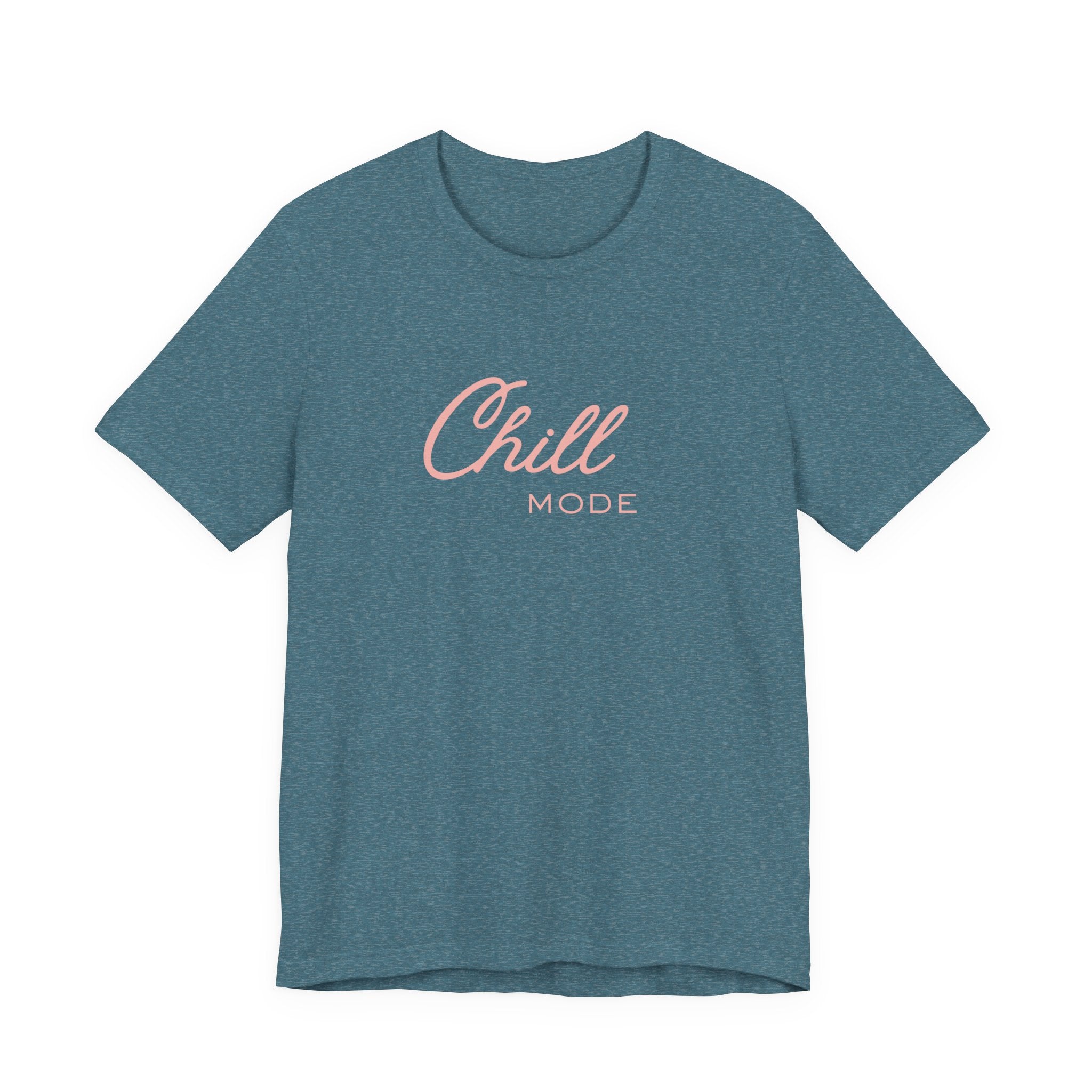 Chill Mode T‑Shirt — Relaxed 'Chill Mode' Graphic Unisex Tee Pink Lettering