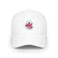 Flamingo Beach Scene Baseball Cap – 'Be a Flamingo' Tropical Graphic Hat