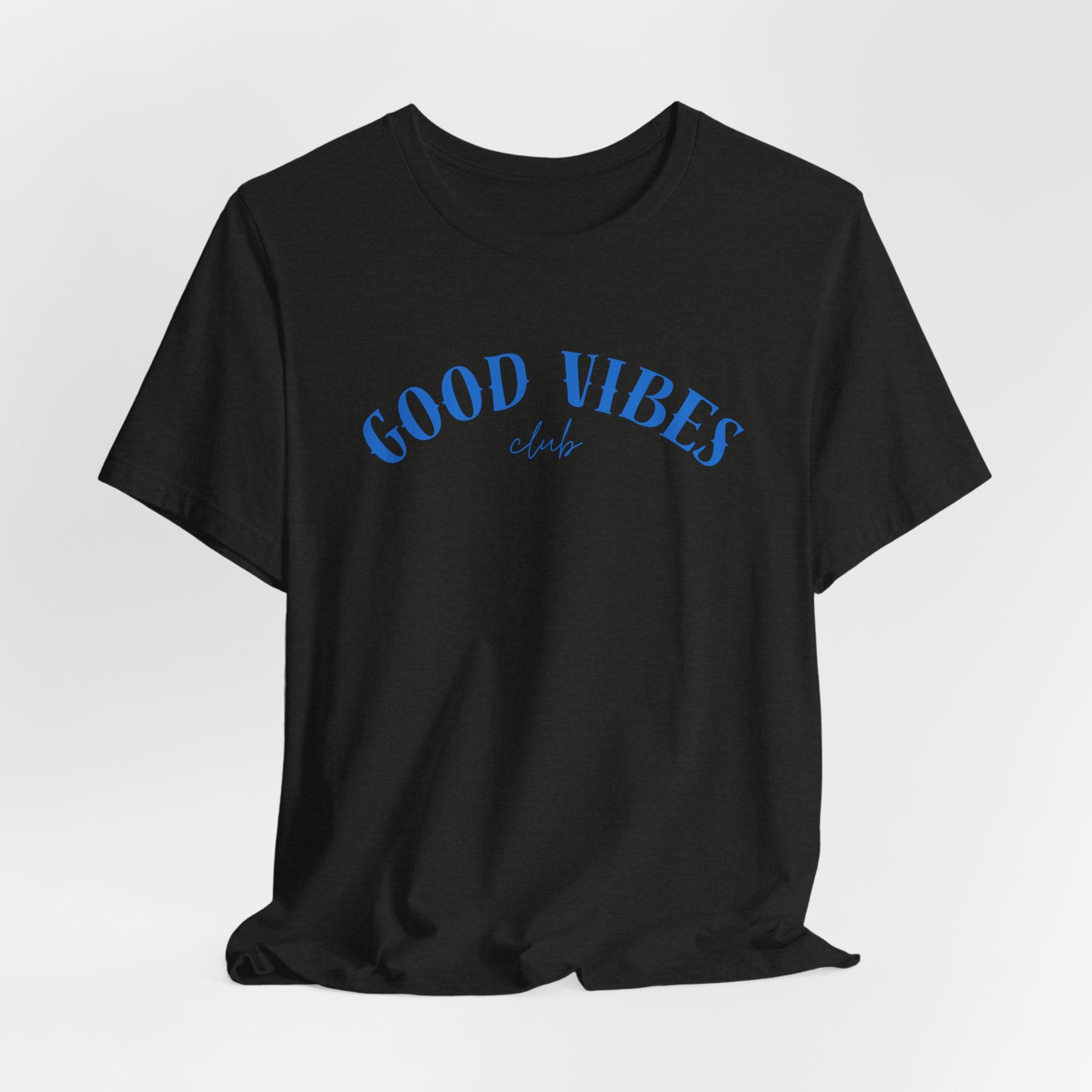 Good Vibes Tee — 'Good Vibes Club' Casual Graphic Unisex T-Shirt