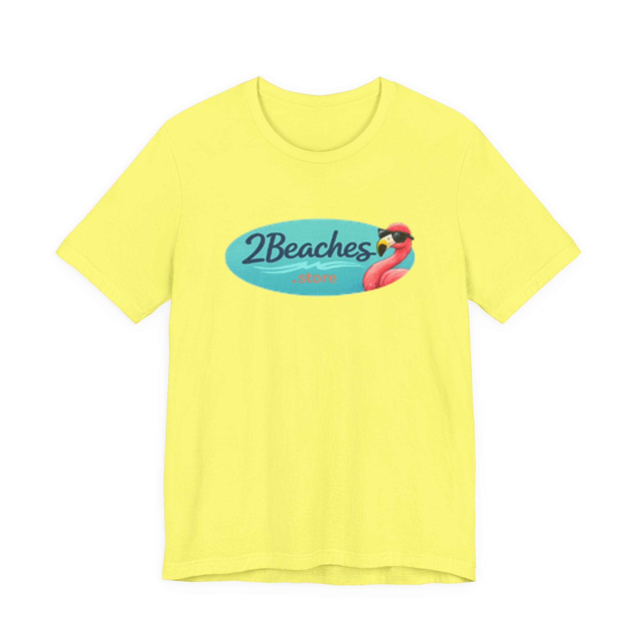 2Beaches Logo Tee – Coastal Lifestyle Beach T-Shirt
