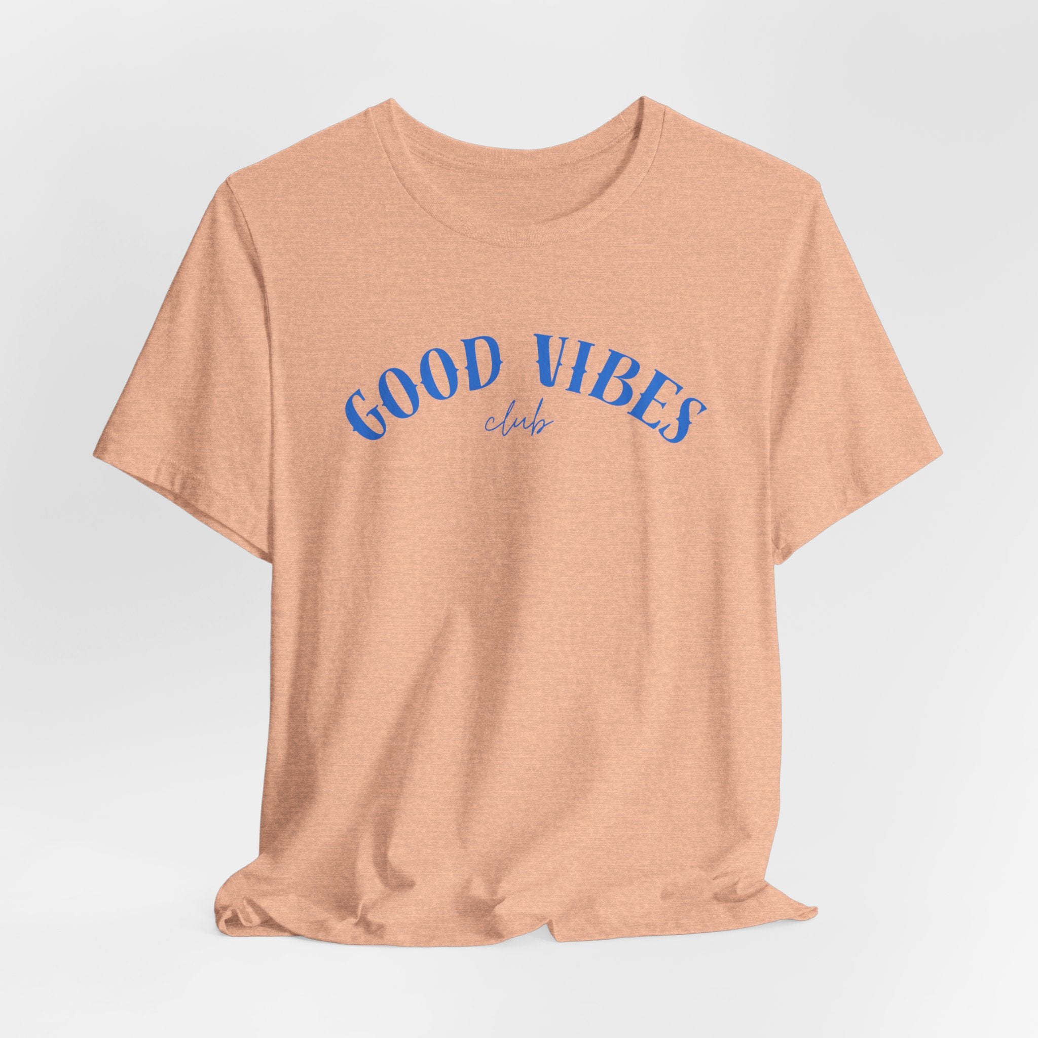 Good Vibes Tee — 'Good Vibes Club' Casual Graphic Unisex T-Shirt