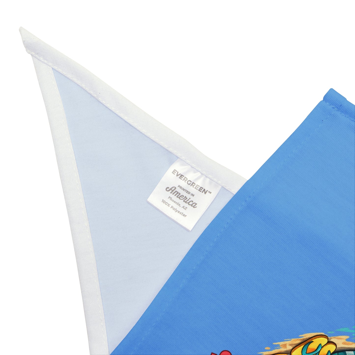 Tropical Flamingo Pet Bandana – Blue Flocking Fabulous Dog & Cat Accessory