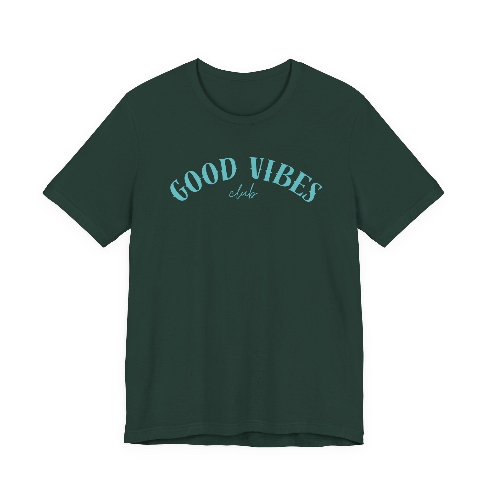 Good Vibes Tee — Retro Script Beachy T-Shirt