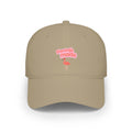 Flamingo Mode Low Profile Baseball Cap — Cute Pink Flamingo Hat