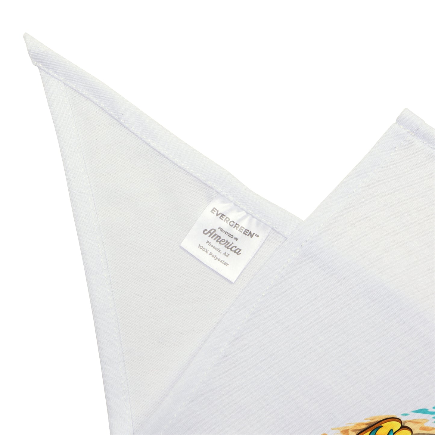 Tropical Flamingo Pet Bandana – White Flocking Fabulous Dog & Cat Accessory
