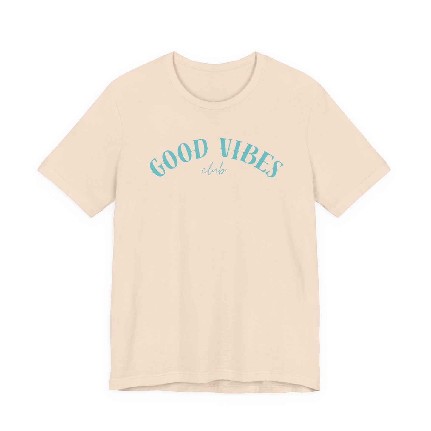 Good Vibes Unisex T-Shirt — Retro Script Beachy Tee Beach / Lake
