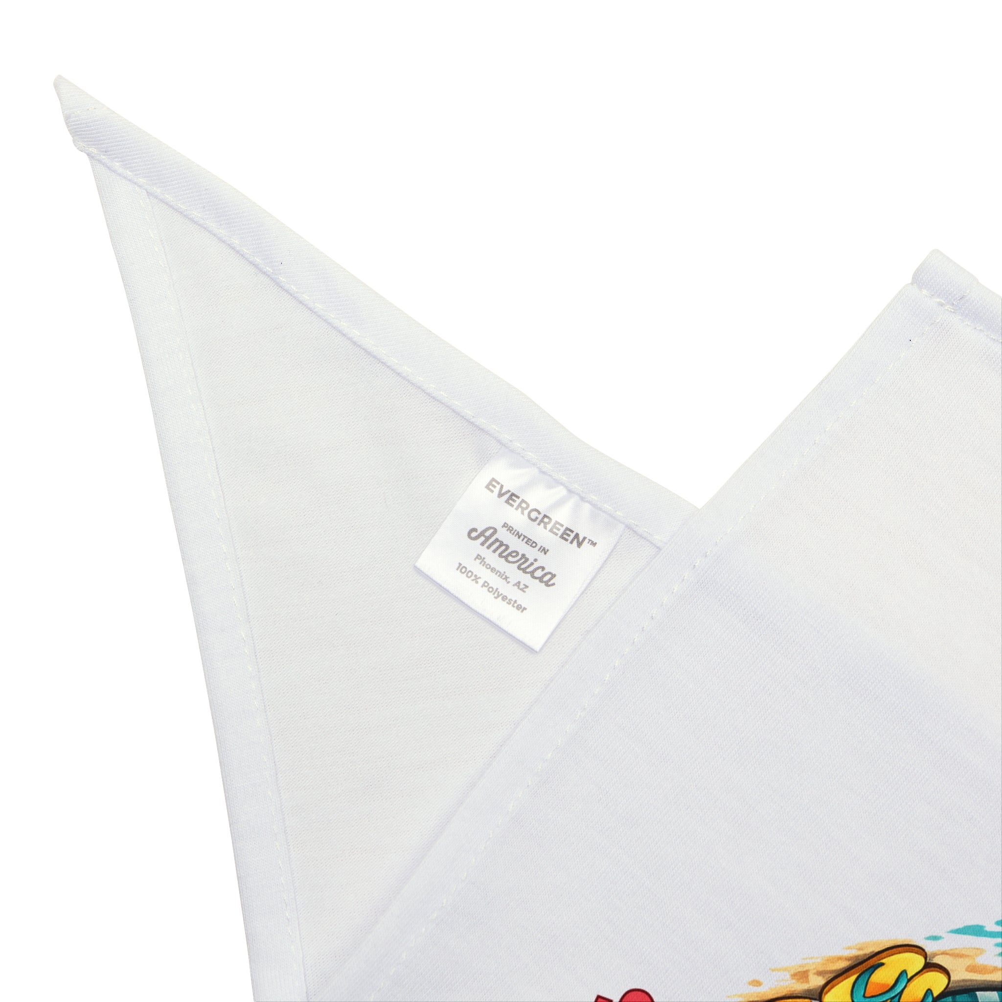 Tropical Flamingo Pet Bandana – White Flocking Fabulous Dog & Cat Accessory