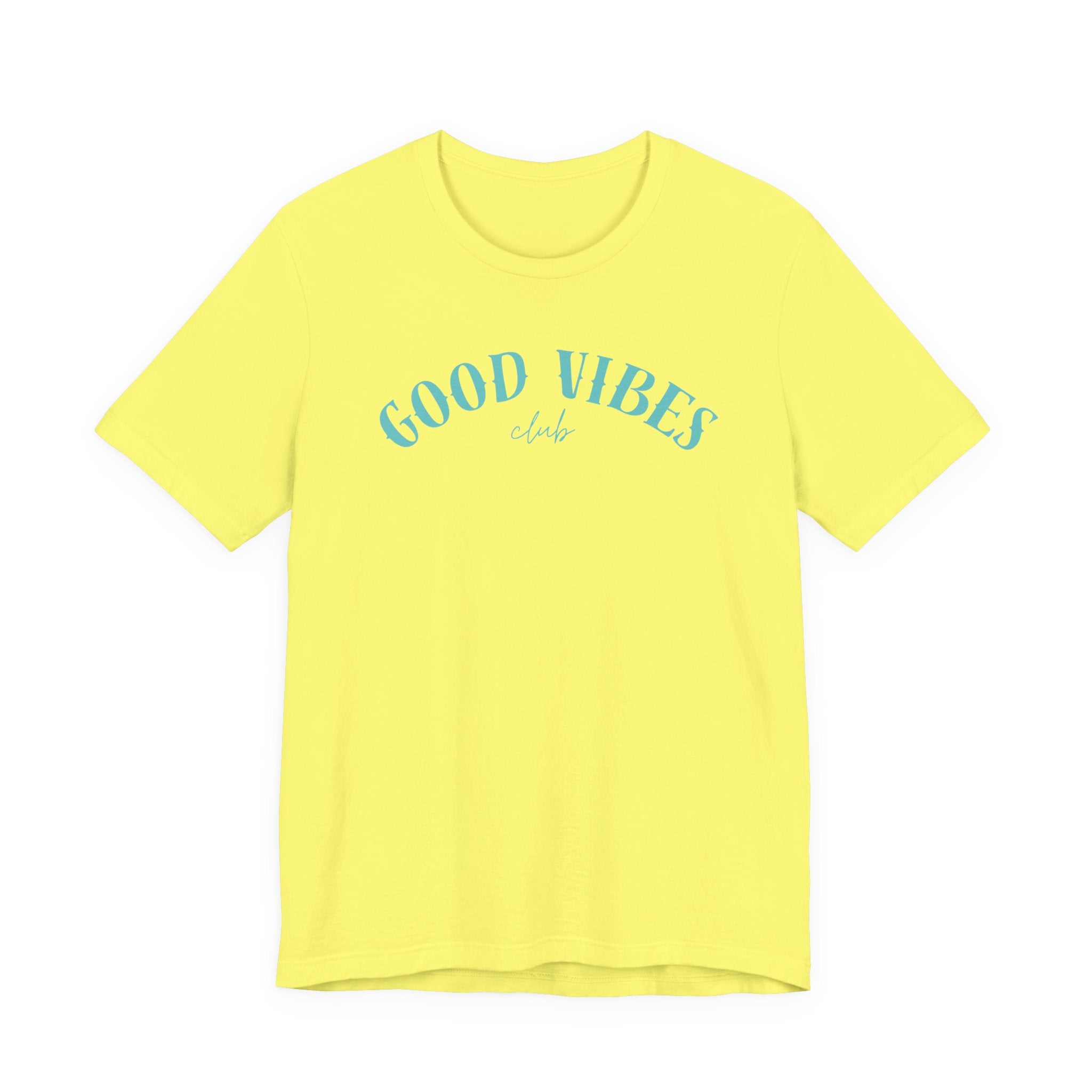 Good Vibes Tee — Retro Script Beachy T-Shirt