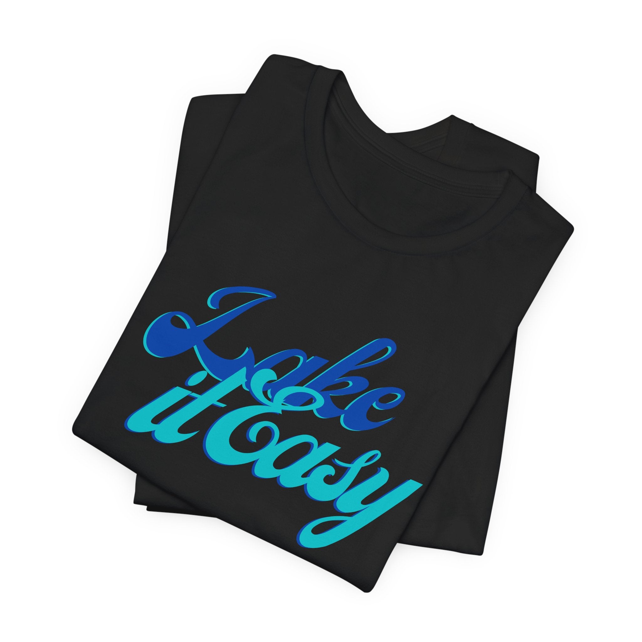 Lake It Easy Unisex Tee - Retro Lake Life Summer Shirt