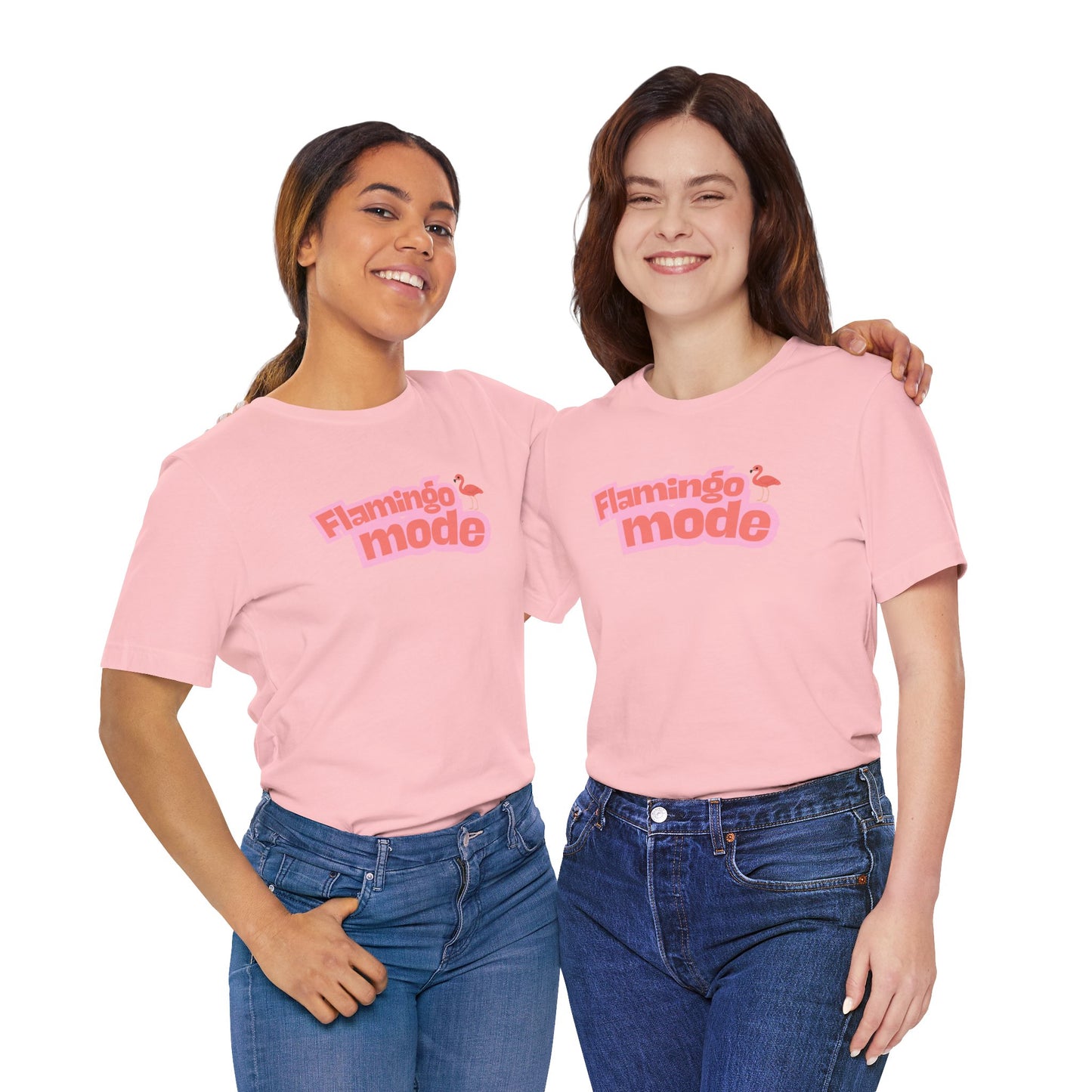 Flamingo T-Shirt - Retro Pink Flamingo Mode Graphic Unisex Tee