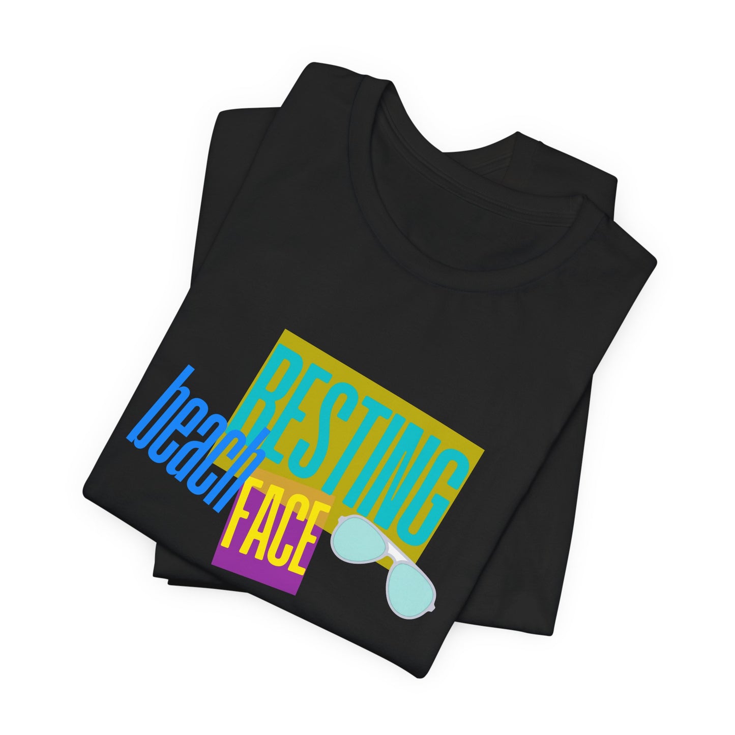 Resting Beach Face Shirt, Funny Beach Vacation Tee, Summer Graphic T-Shirt, Coastal Vacation Gift, Unisex Beachwear