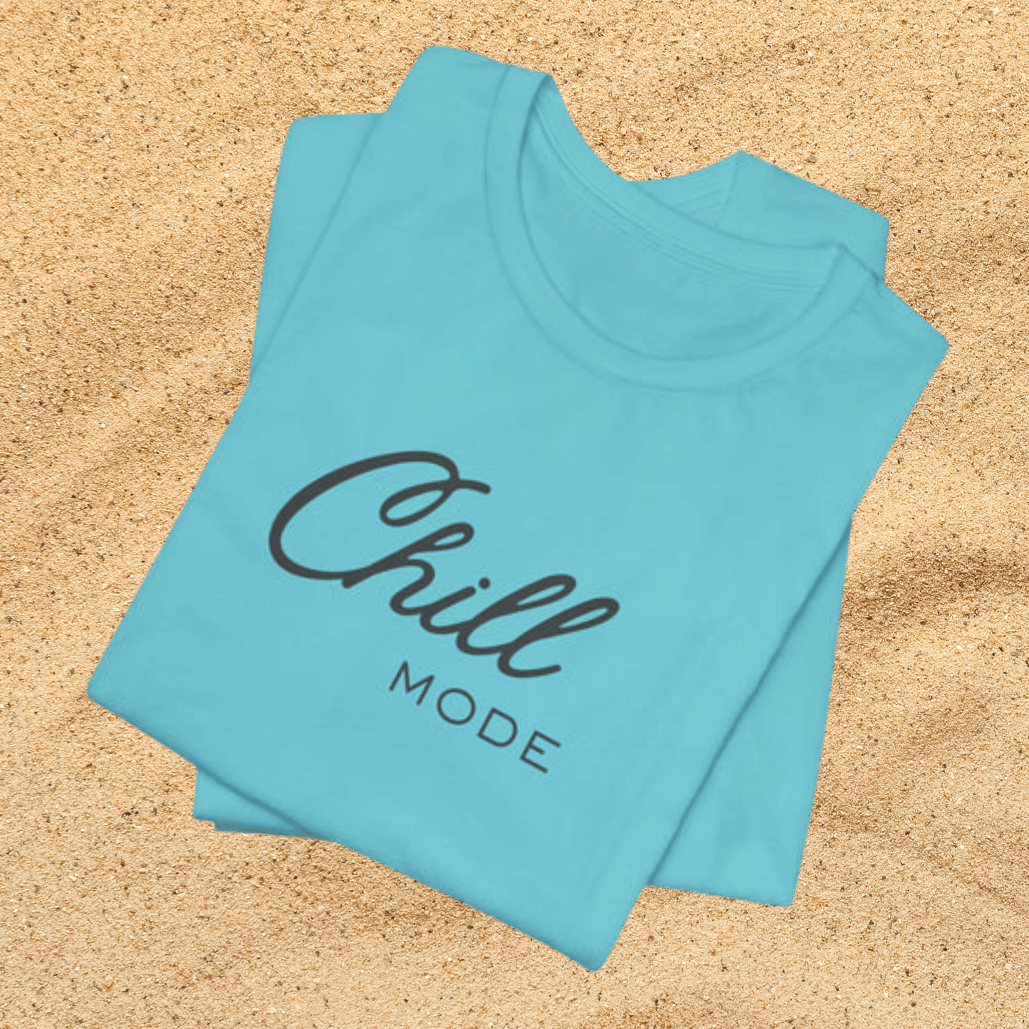 Chill Mode Tee — Minimal Relaxed Graphic Unisex T‑Shirt Beach / Lake