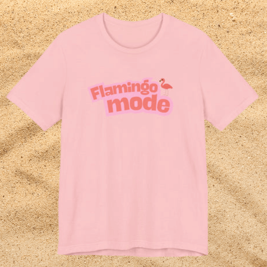 Flamingo T-Shirt - Retro Pink Flamingo Mode Graphic Unisex Tee