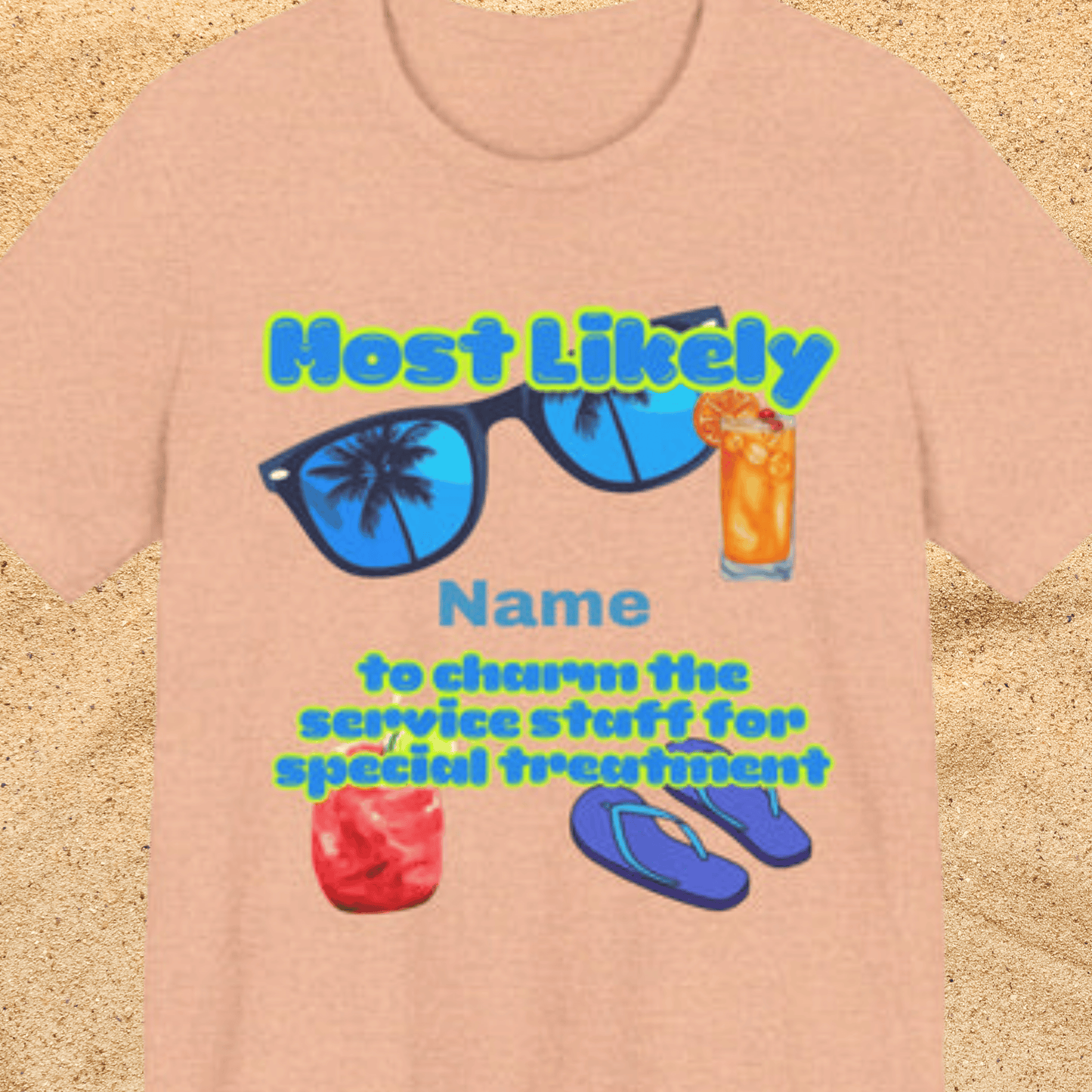 Girls Trip - Most Likely to Charm the Service Staff for Special Treatment - GroupCrew Unisex T-Shirt