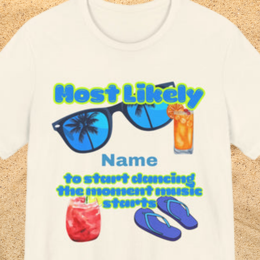 Girls Trip - Most Likely to Start Dancing the Moment Music Starts - Group Crew Unisex T-Shirt