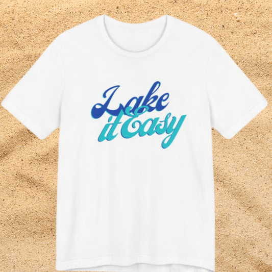 Retro Lake Life Unisex Shirt, Relaxed Summer Vacation Graphic Tee