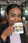 Flocking Fabulous Flamingo Beach Mug — 11oz Tropical Coffee Cup